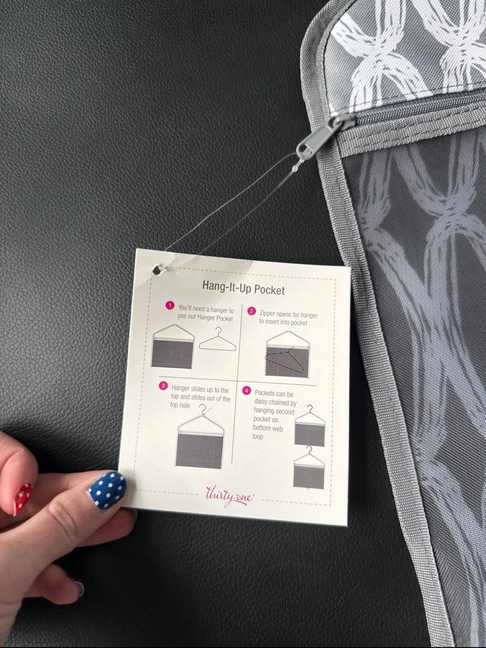 Brand new thirty one hang it up pocket
